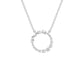 Fancy Mix Eternal Circle Diamond Chain Necklace