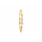Floral Charm Gold Bracelet