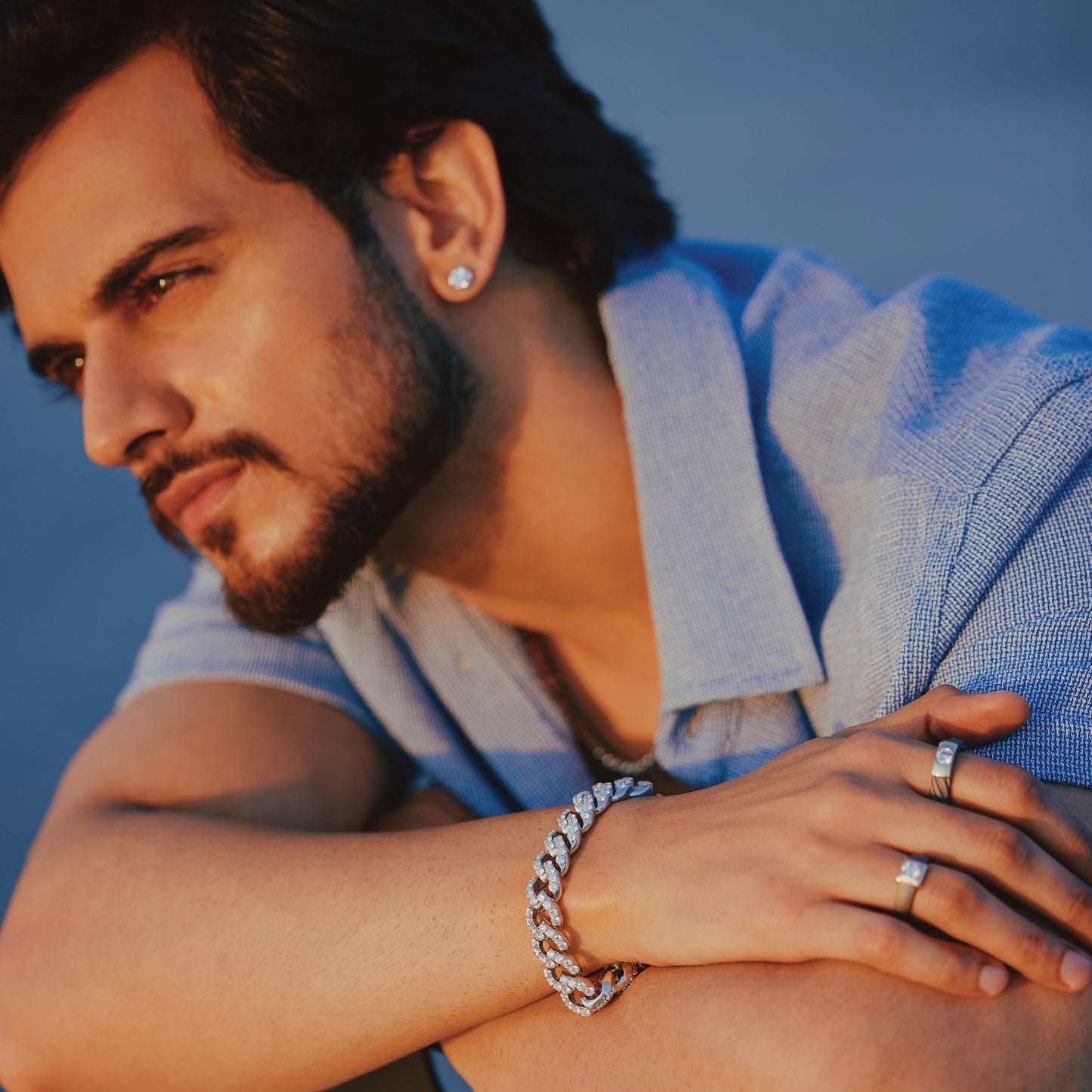 Slate Matte Titanium Ring