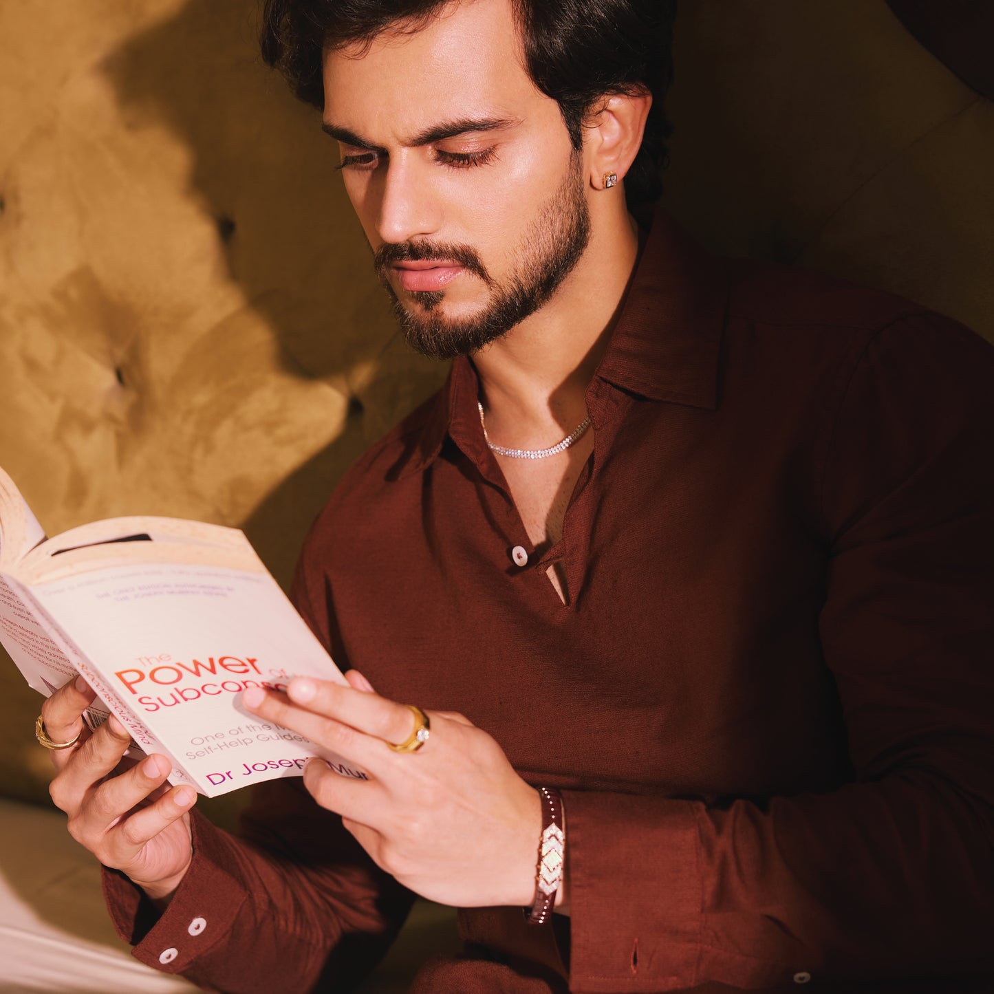 1 Carat Princess Diamond Men's Ear Stud