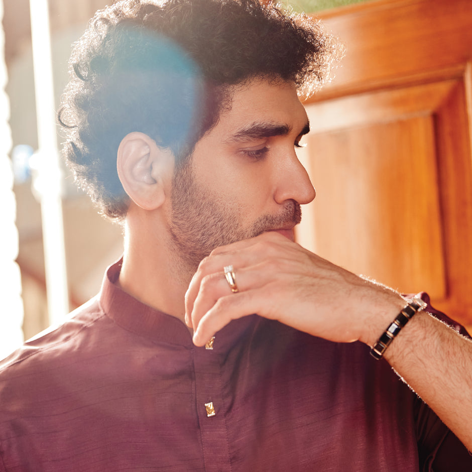Tressed Diamond Kurta Buttons
