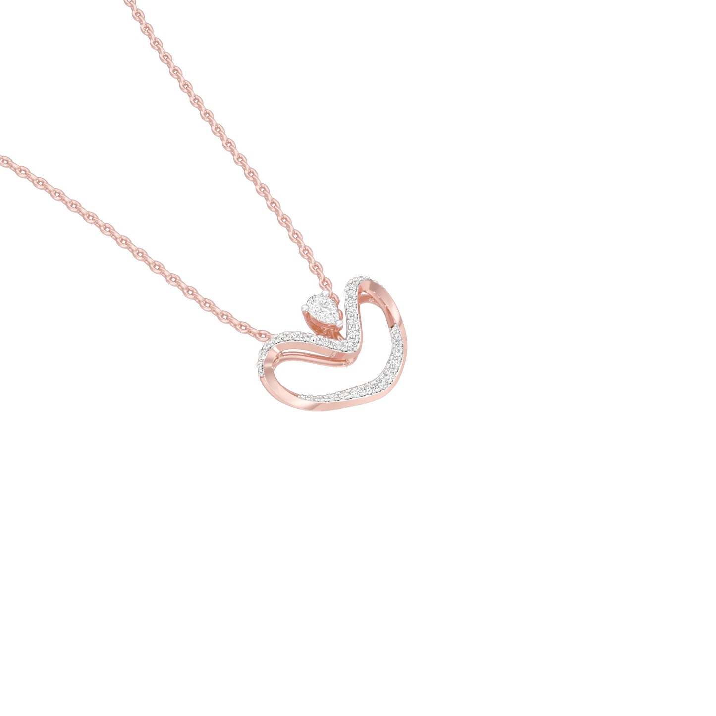 NJ-CNL0032 18 KT / Rose Gold