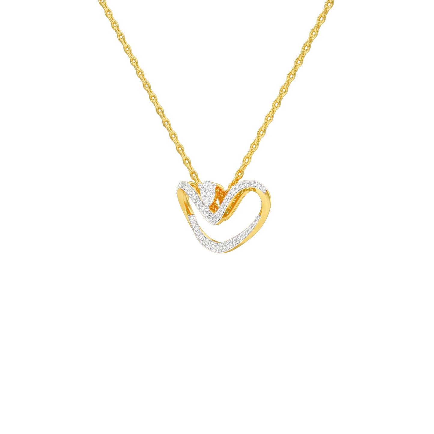 NJ-CNL0032 18 KT / Yellow Gold