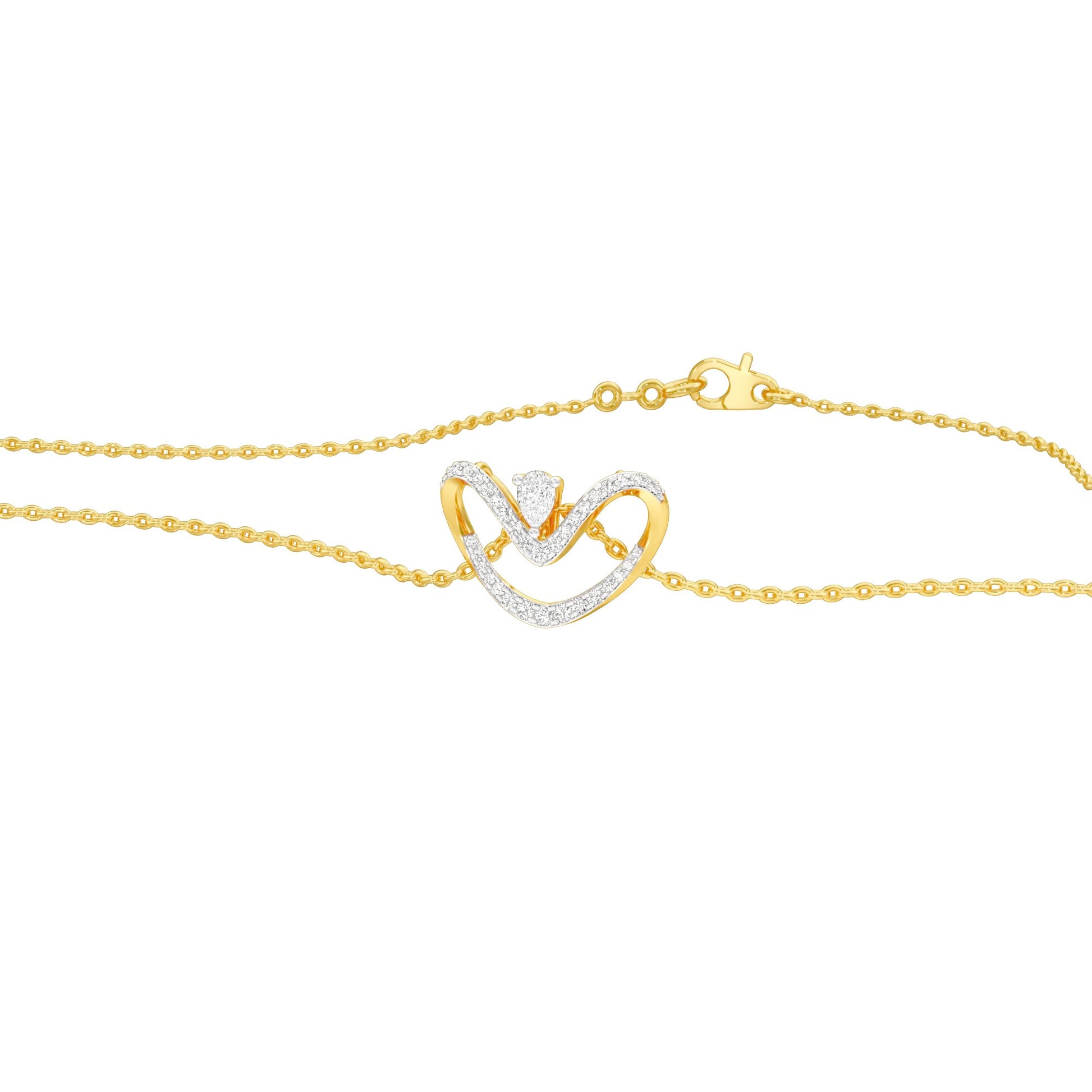 NJ-CNL0032 18 KT / Yellow Gold