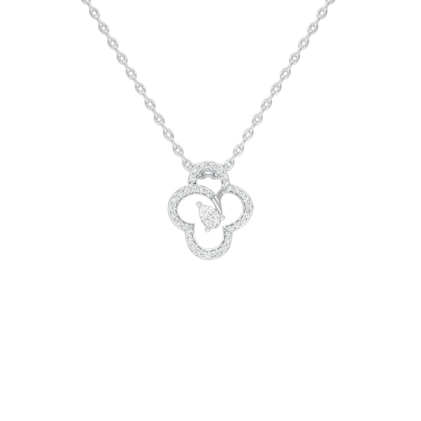 NJ-CNL0039 18 KT / White Gold