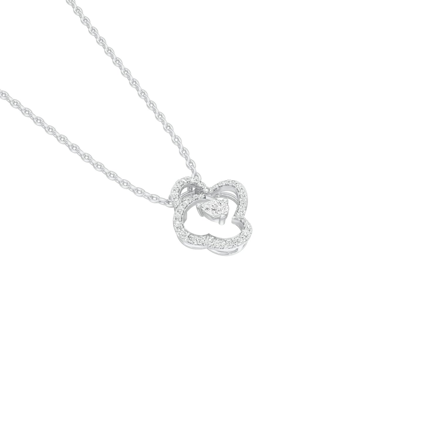 NJ-CNL0039 18 KT / White Gold