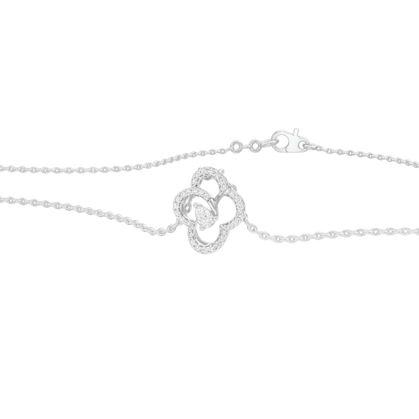 NJ-CNL0039 18 KT / White Gold