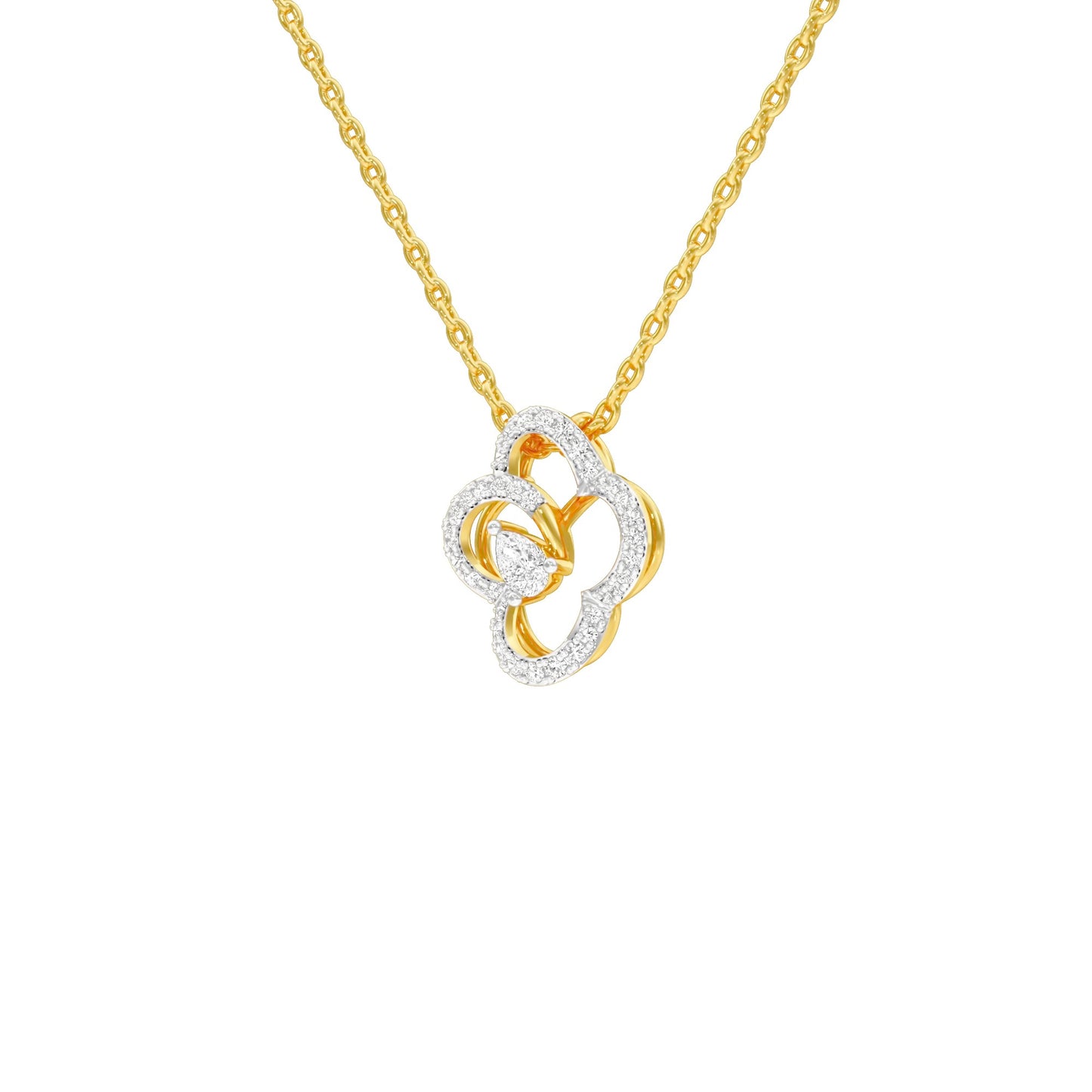 NJ-CNL0039 18 KT / Yellow Gold