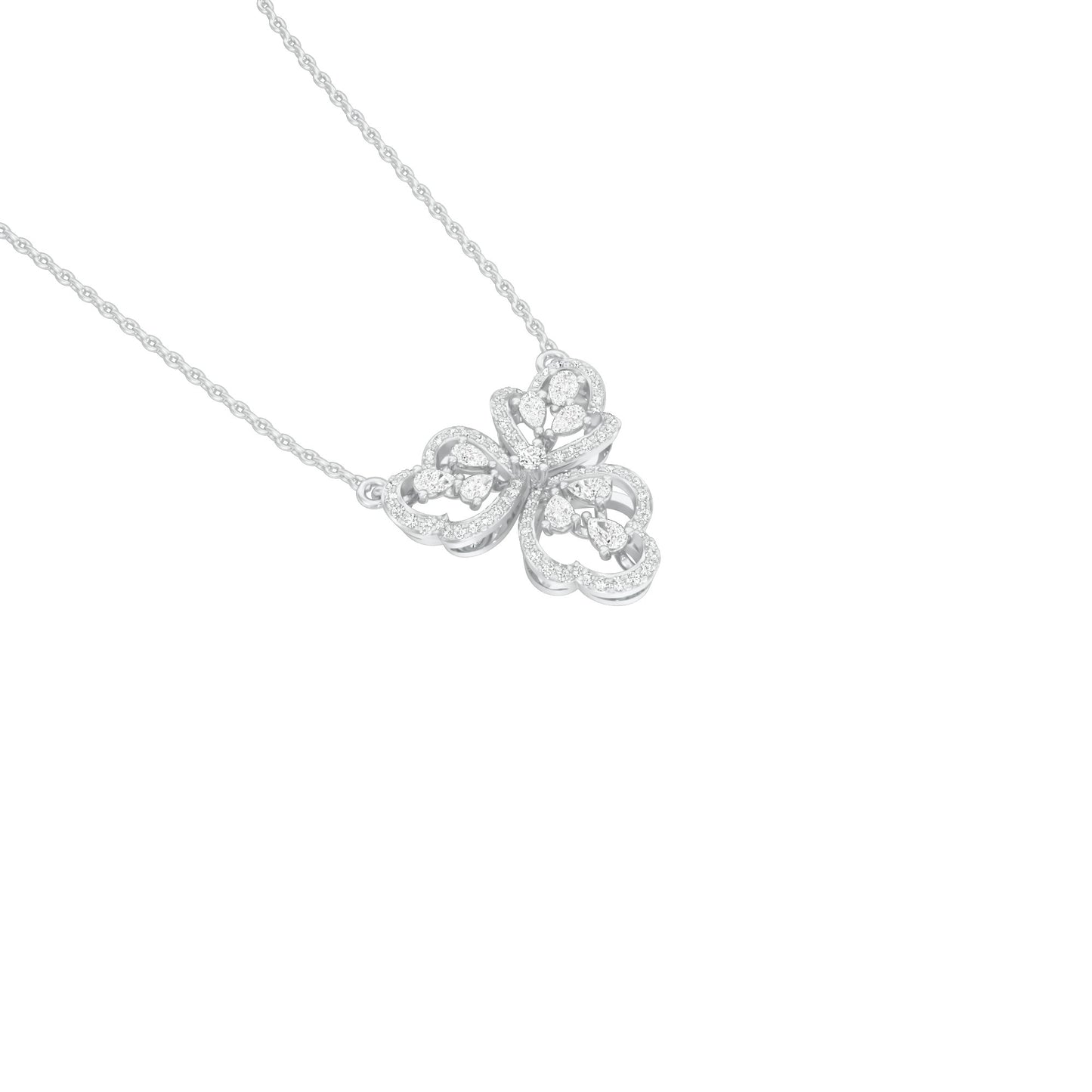 NJ-CNL0086 18 KT / White Gold