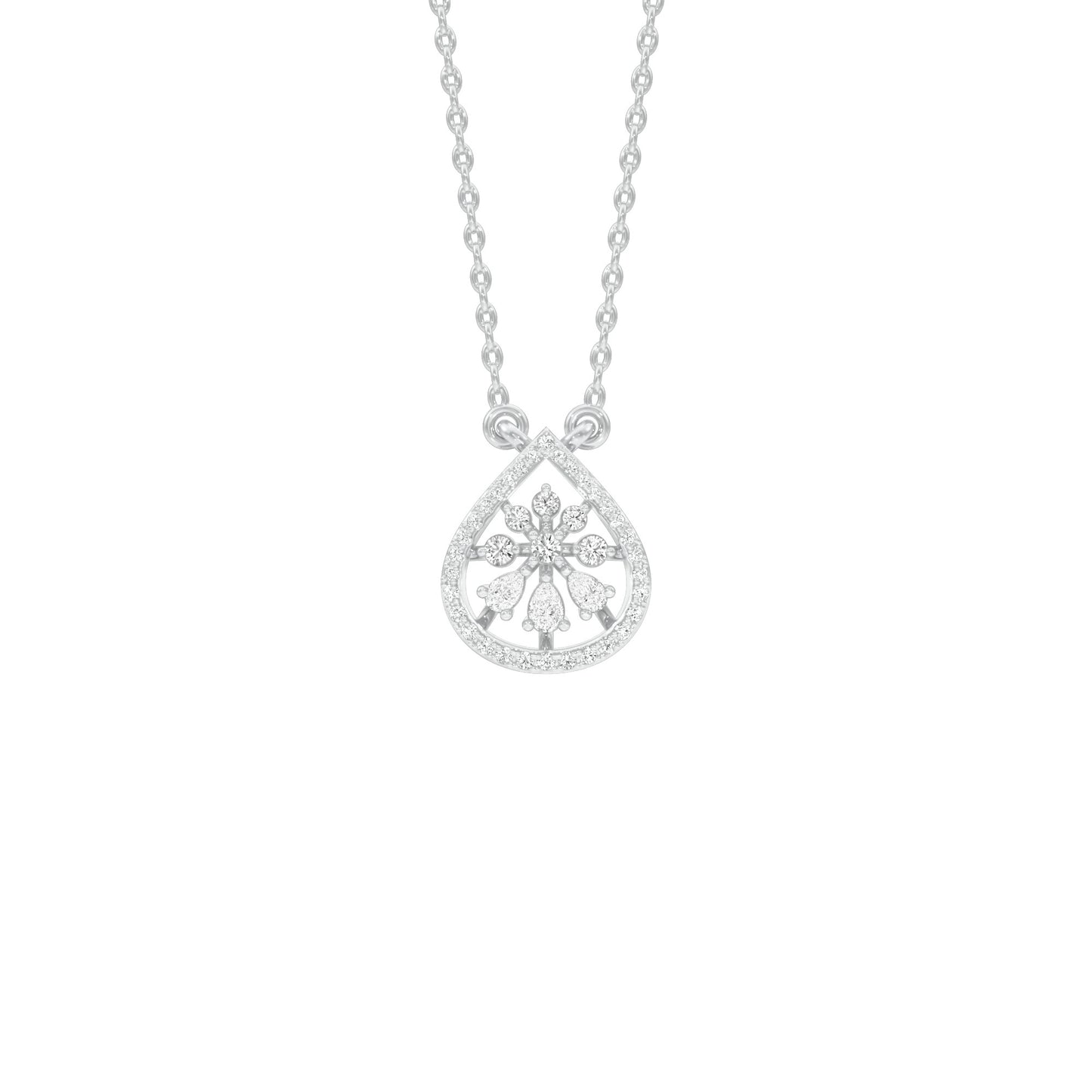 NJ-CNL0146 18 KT / White Gold