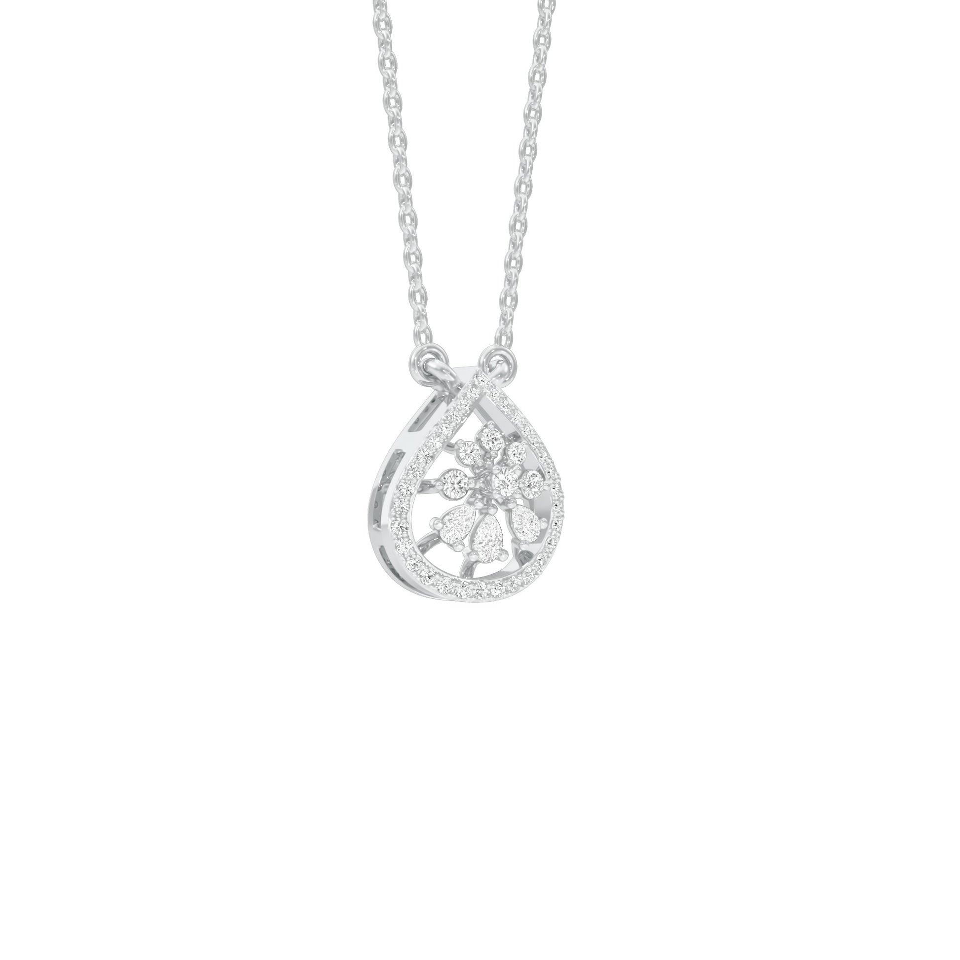 NJ-CNL0146 18 KT / White Gold