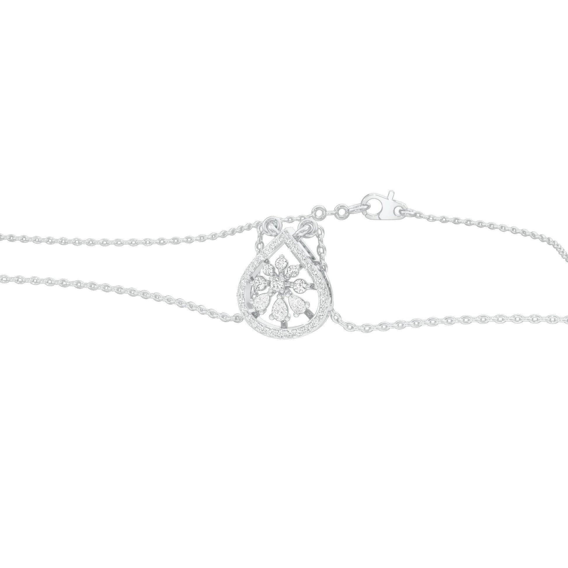 NJ-CNL0146 18 KT / White Gold