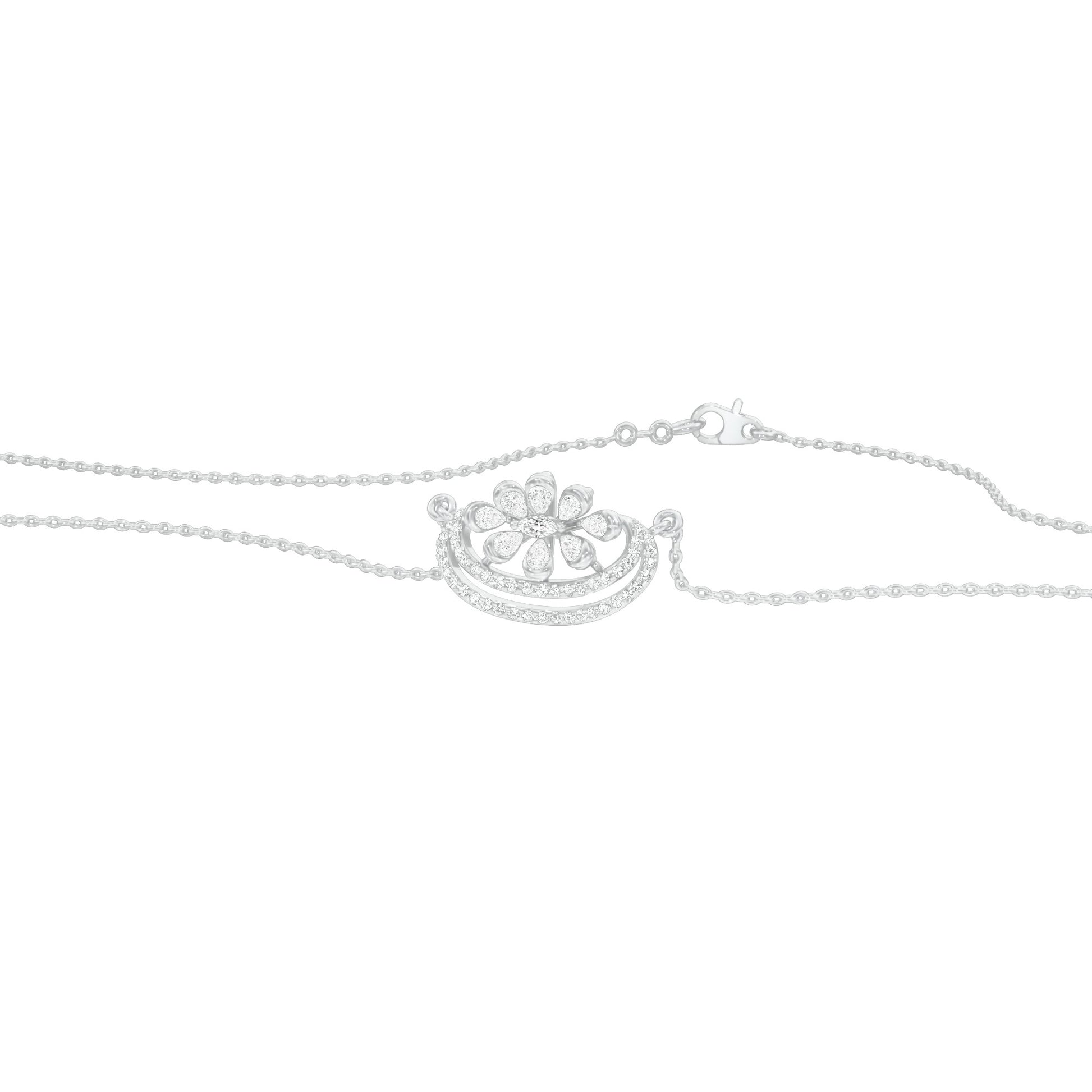 NJ-CNL0164 18 KT / White Gold