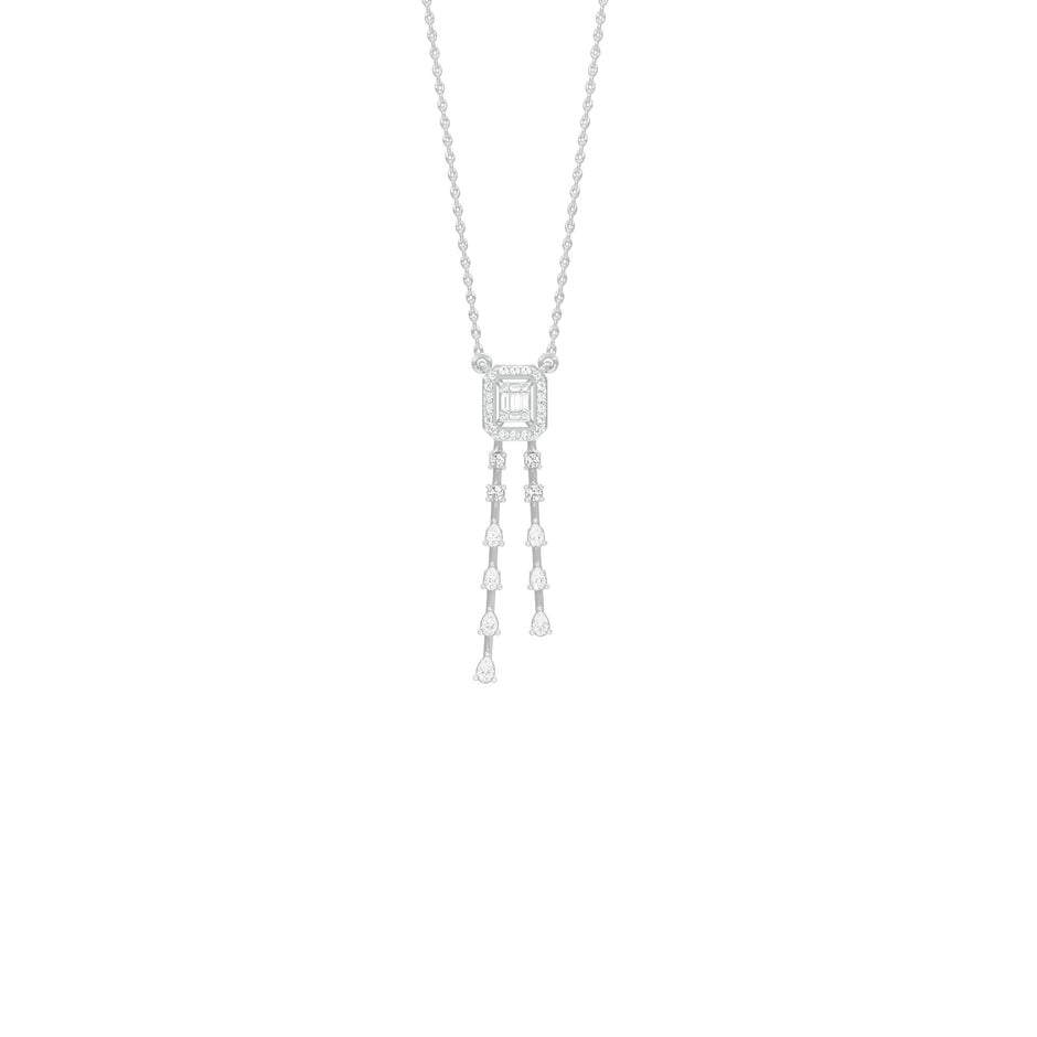 NJ-CNL0229 18 KT / White Gold