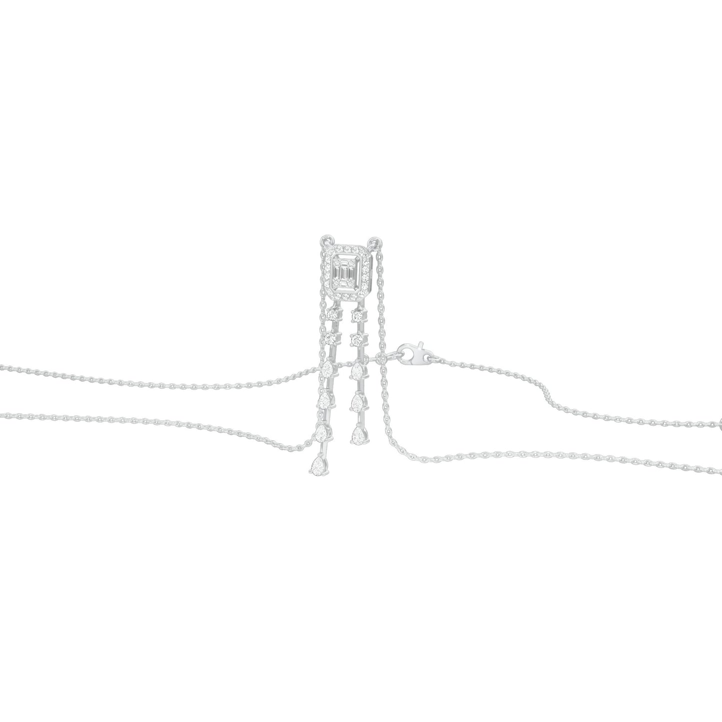 NJ-CNL0229 18 KT / White Gold