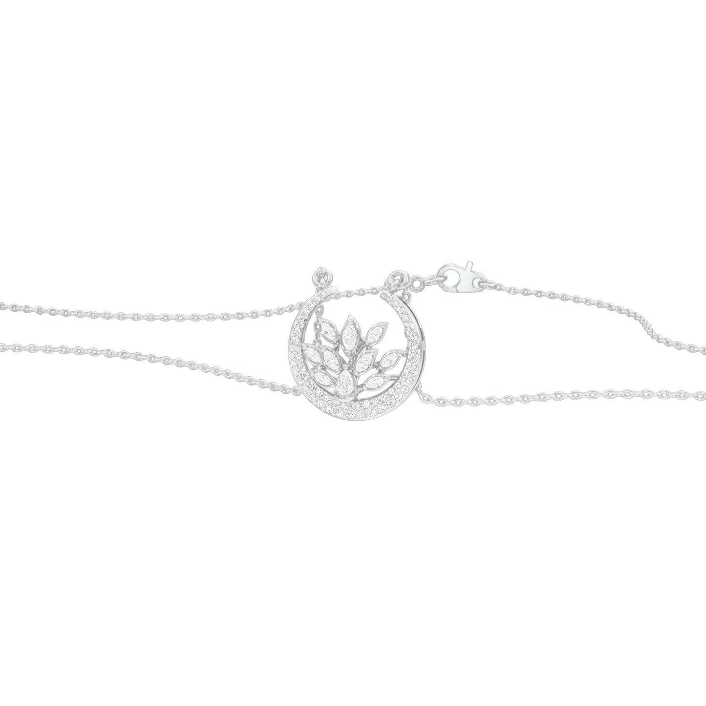 NJ-CNL0231 18 KT / White Gold