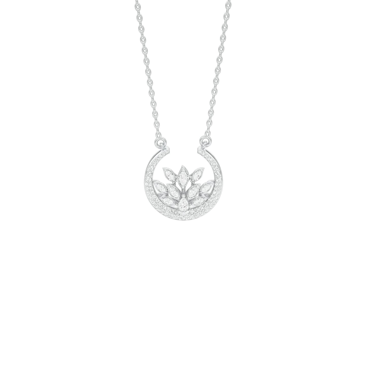 NJ-CNL0231 18 KT / White Gold