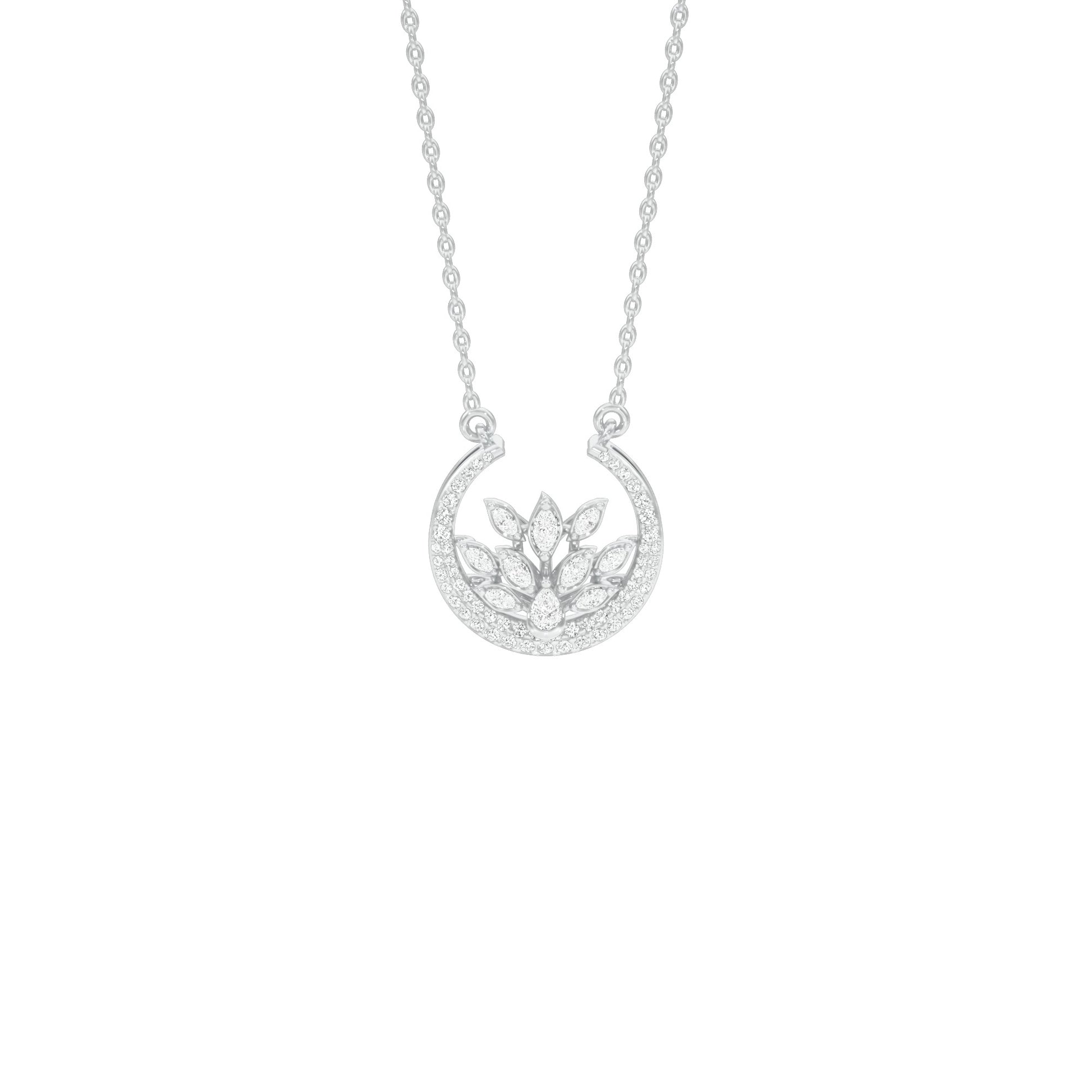 NJ-CNL0231 18 KT / White Gold