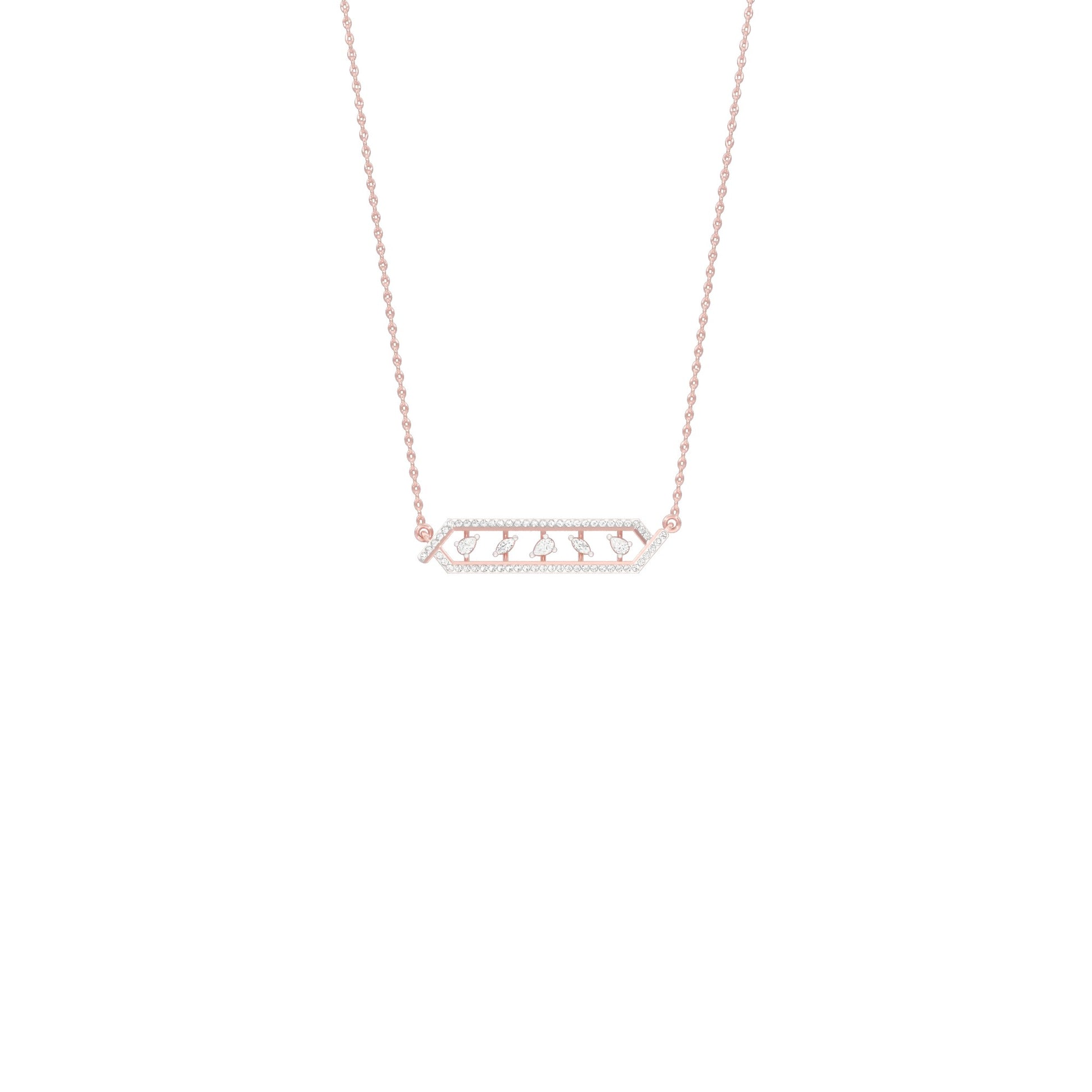 NJ-CNL0244 18 KT / Rose Gold