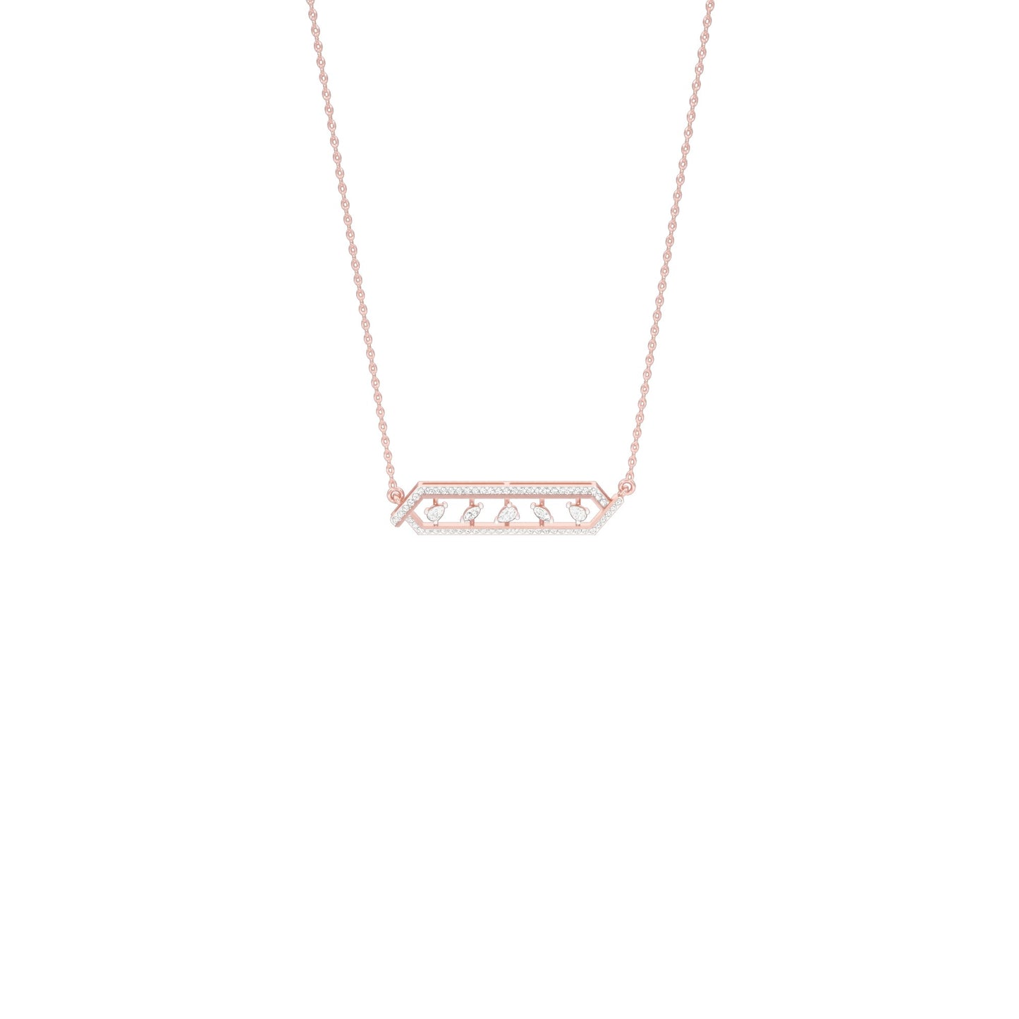 NJ-CNL0244 18 KT / Rose Gold