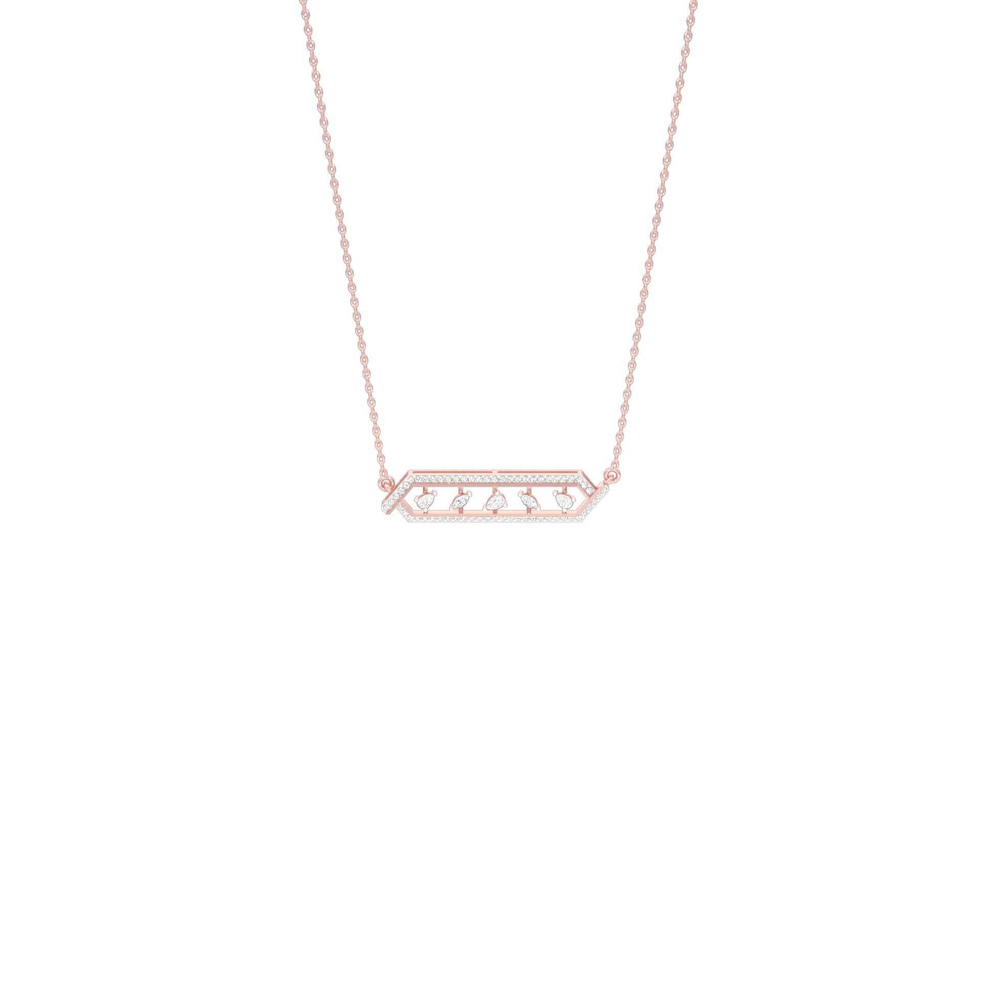 NJ-CNL0244 18 KT / Rose Gold