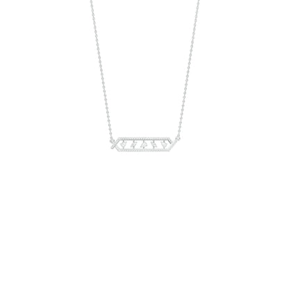 NJ-CNL0244 18 KT / White Gold