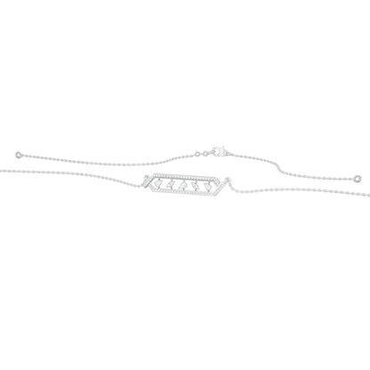 NJ-CNL0244 18 KT / White Gold