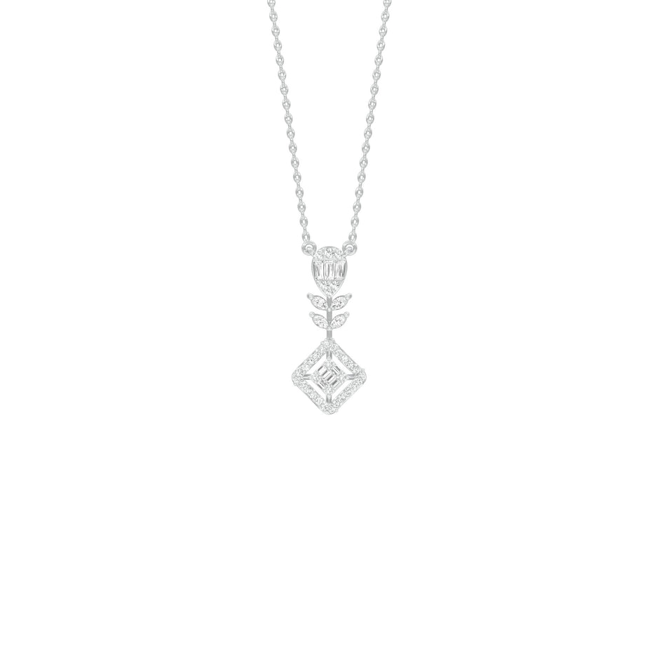 NJ-CNL0253 18 KT / White Gold
