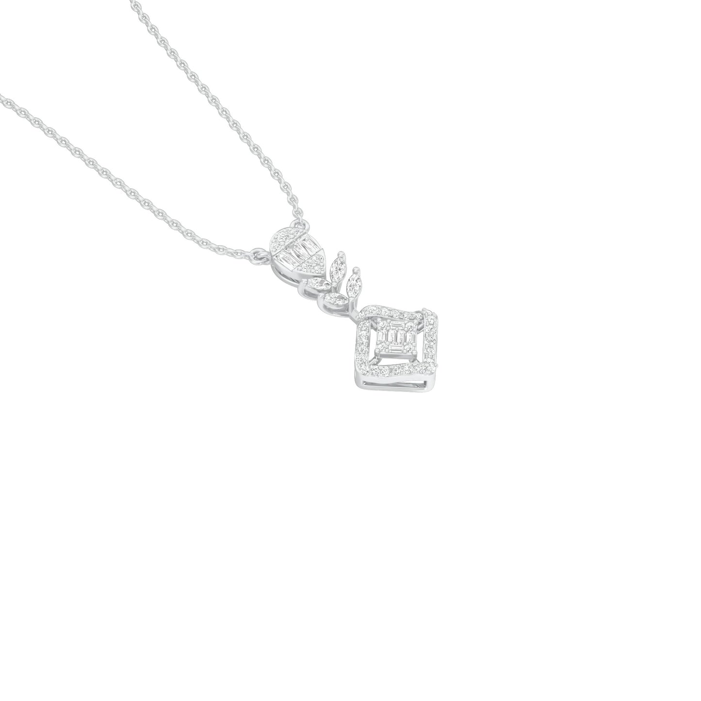 NJ-CNL0253 18 KT / White Gold