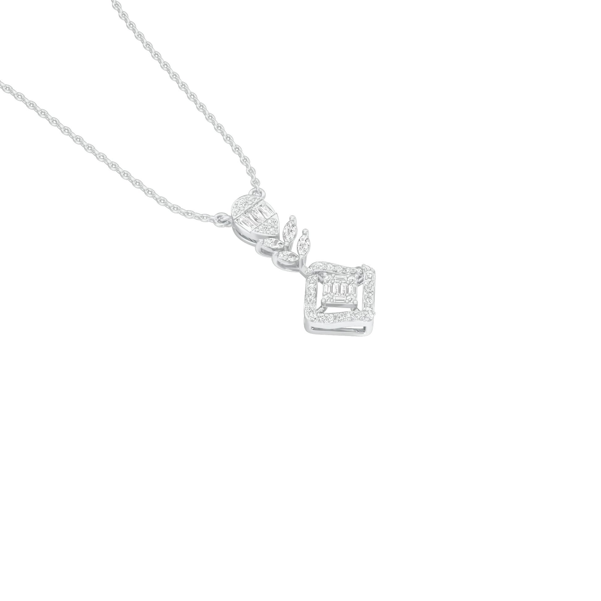 NJ-CNL0253 18 KT / White Gold