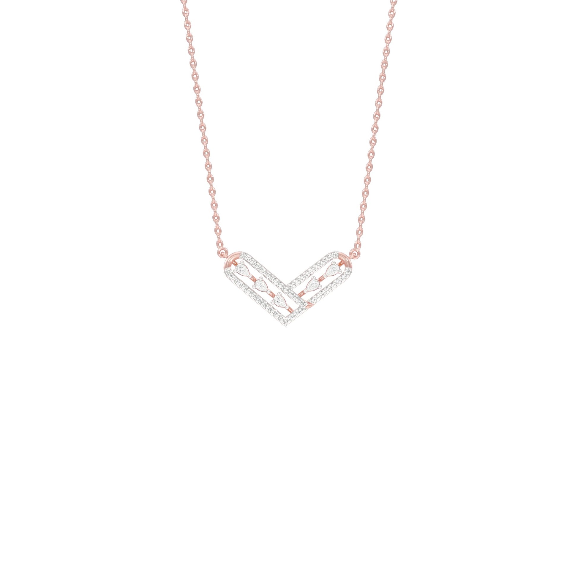 NJ-CNL0281 18 KT / Rose Gold