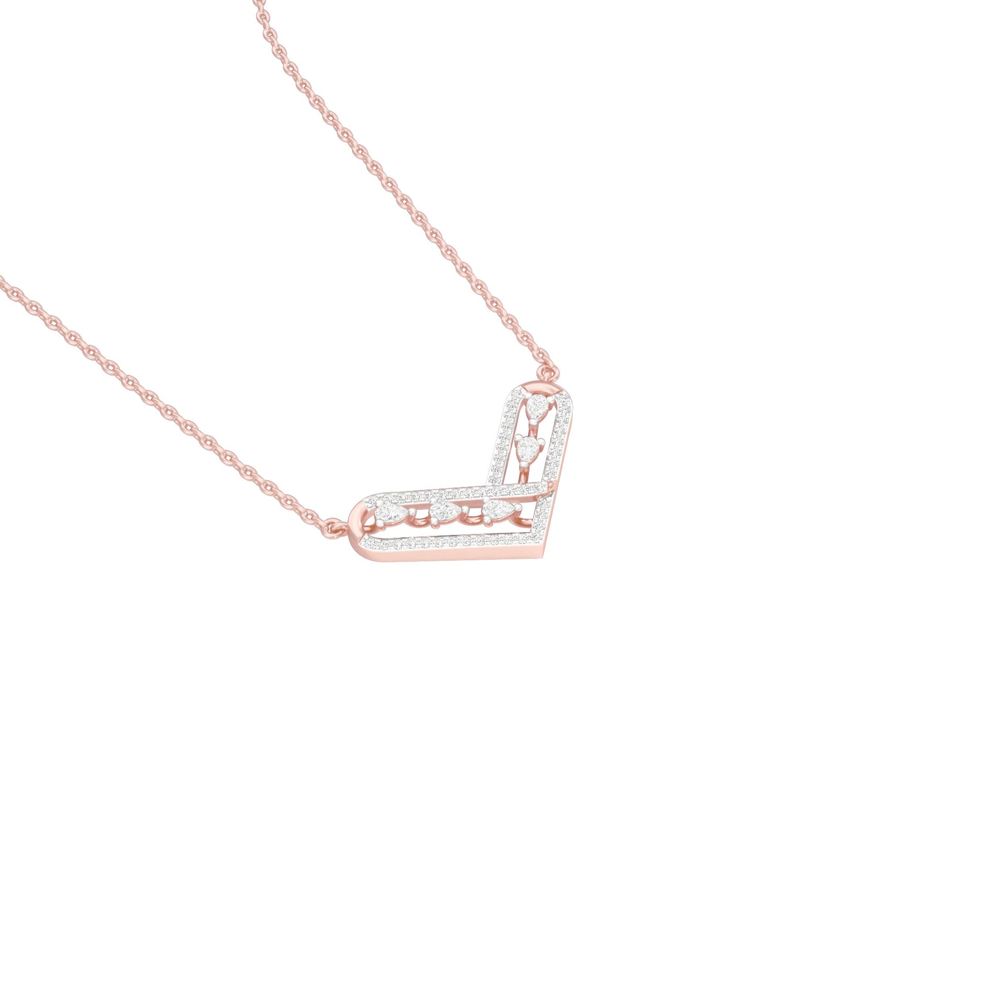 NJ-CNL0281 18 KT / Rose Gold