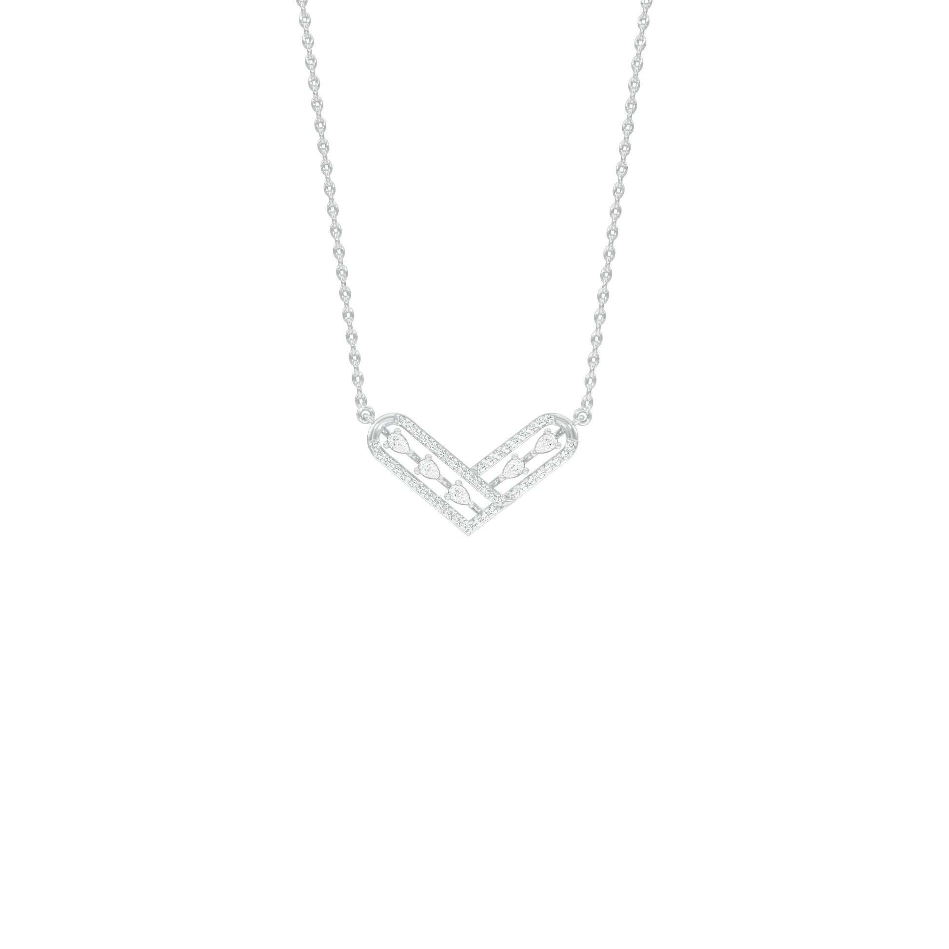 NJ-CNL0281 18 KT / White Gold