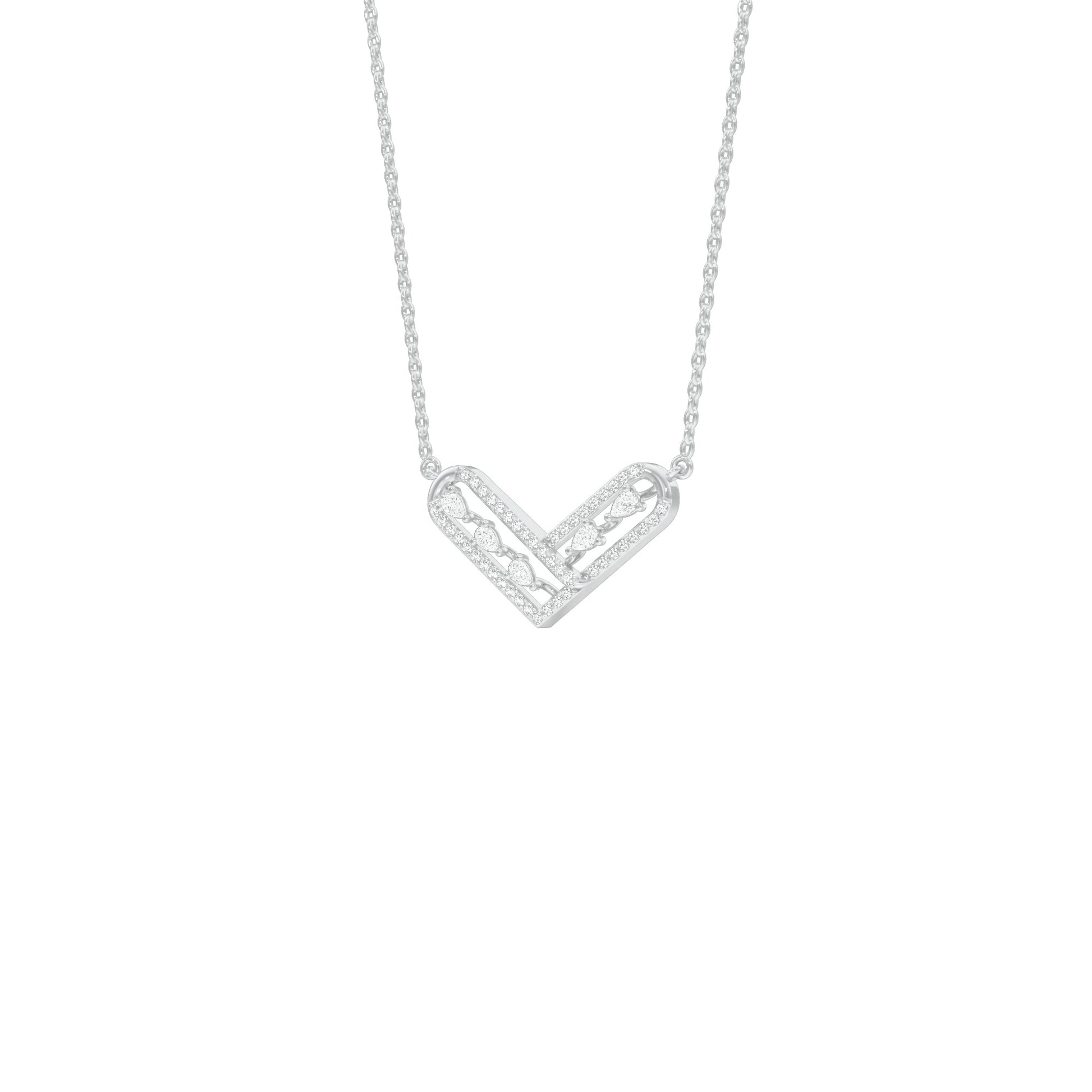 NJ-CNL0281 18 KT / White Gold