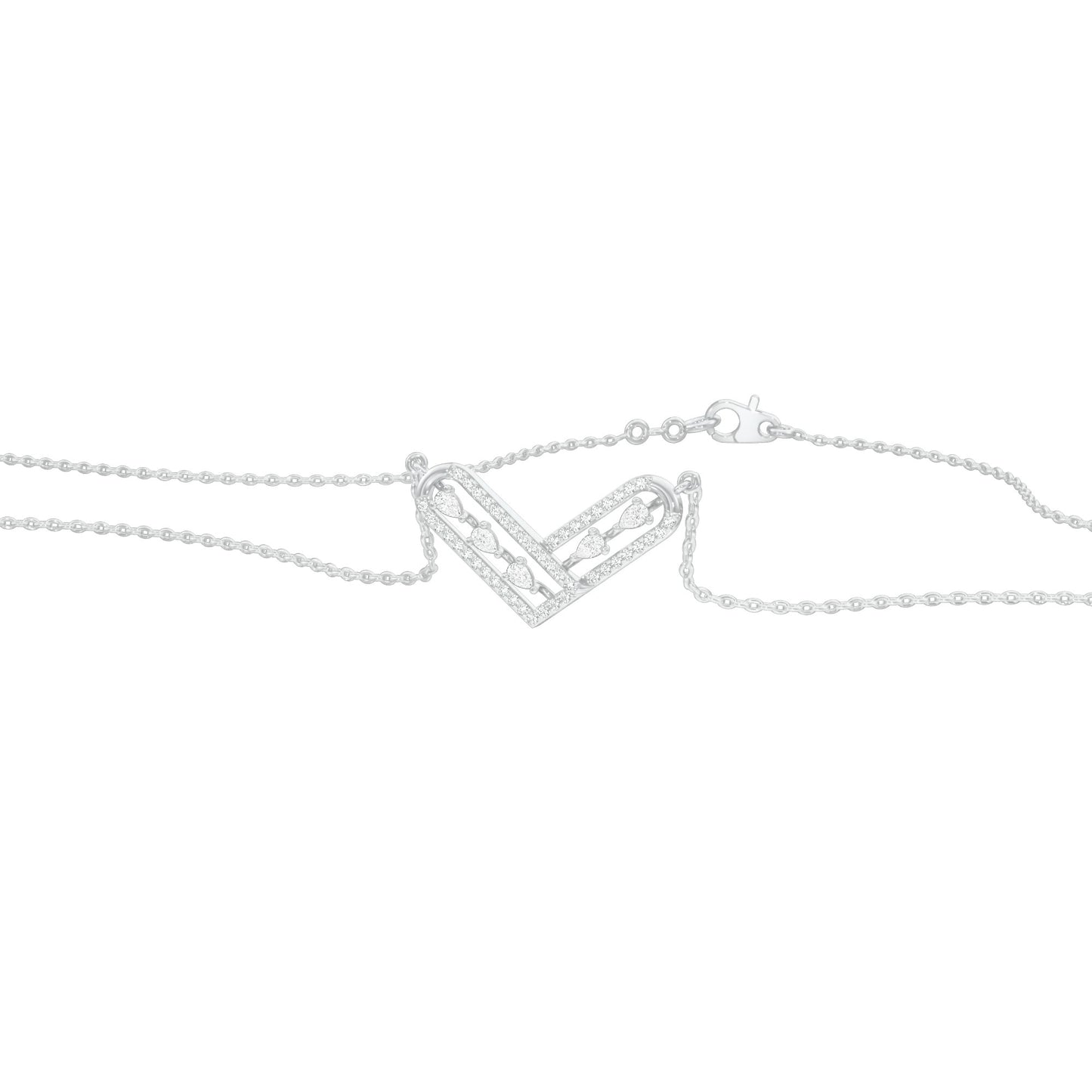 NJ-CNL0281 18 KT / White Gold