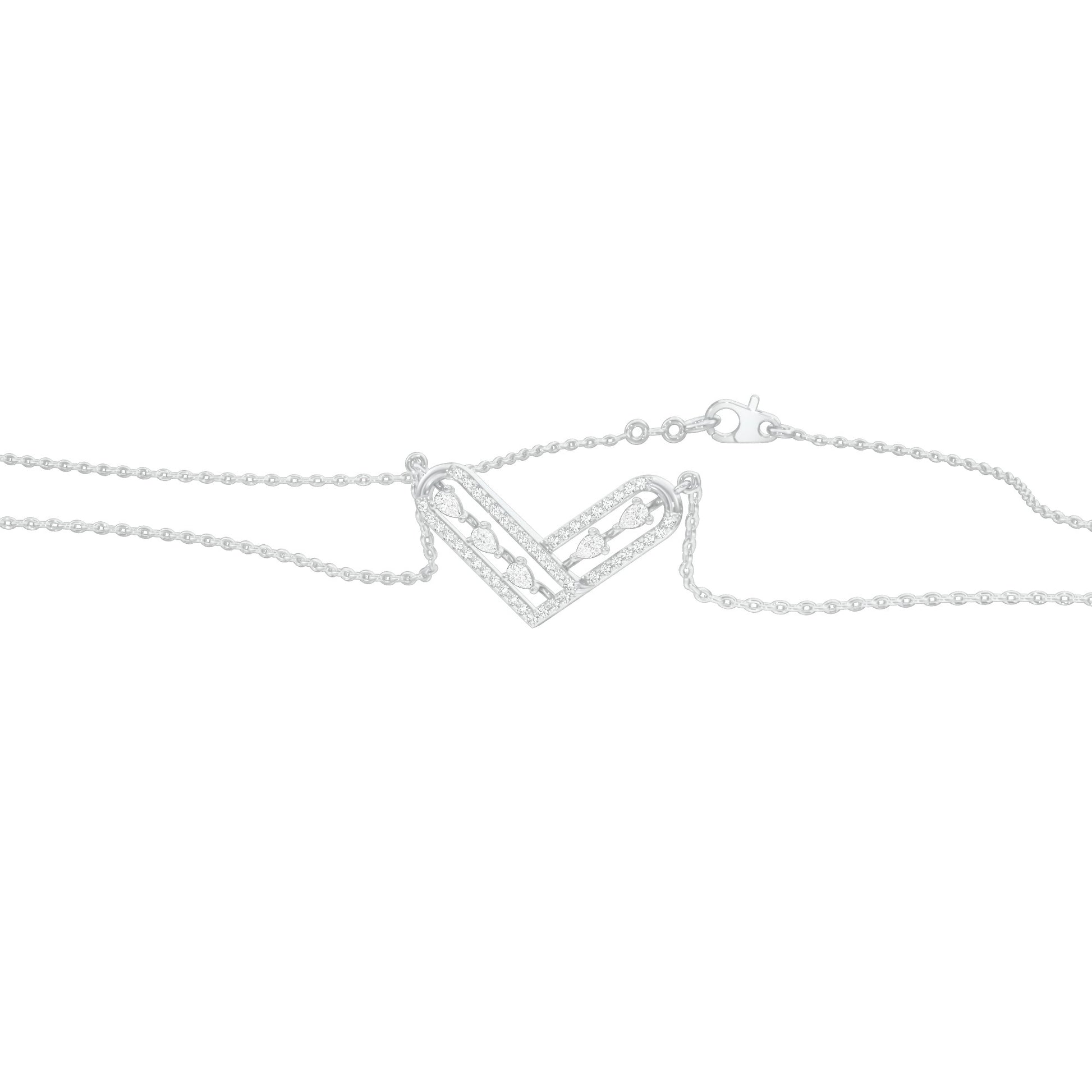 NJ-CNL0281 18 KT / White Gold