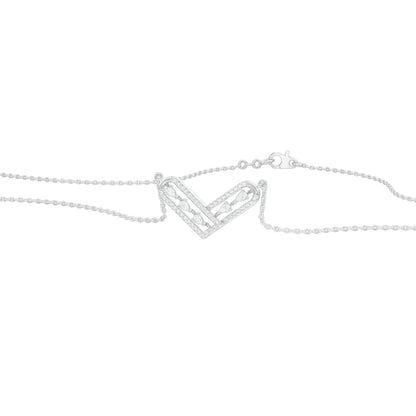 NJ-CNL0281 18 KT / White Gold