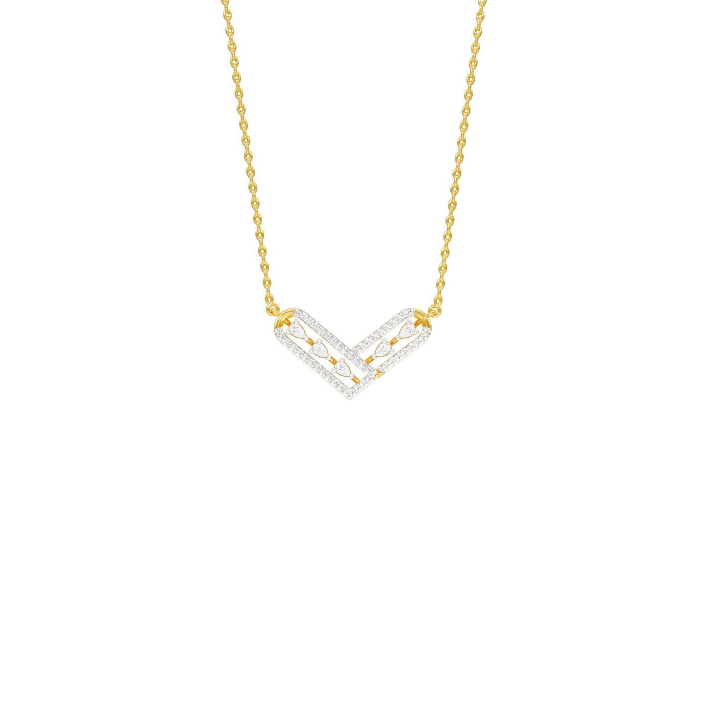 NJ-CNL0281 18 KT / Yellow Gold