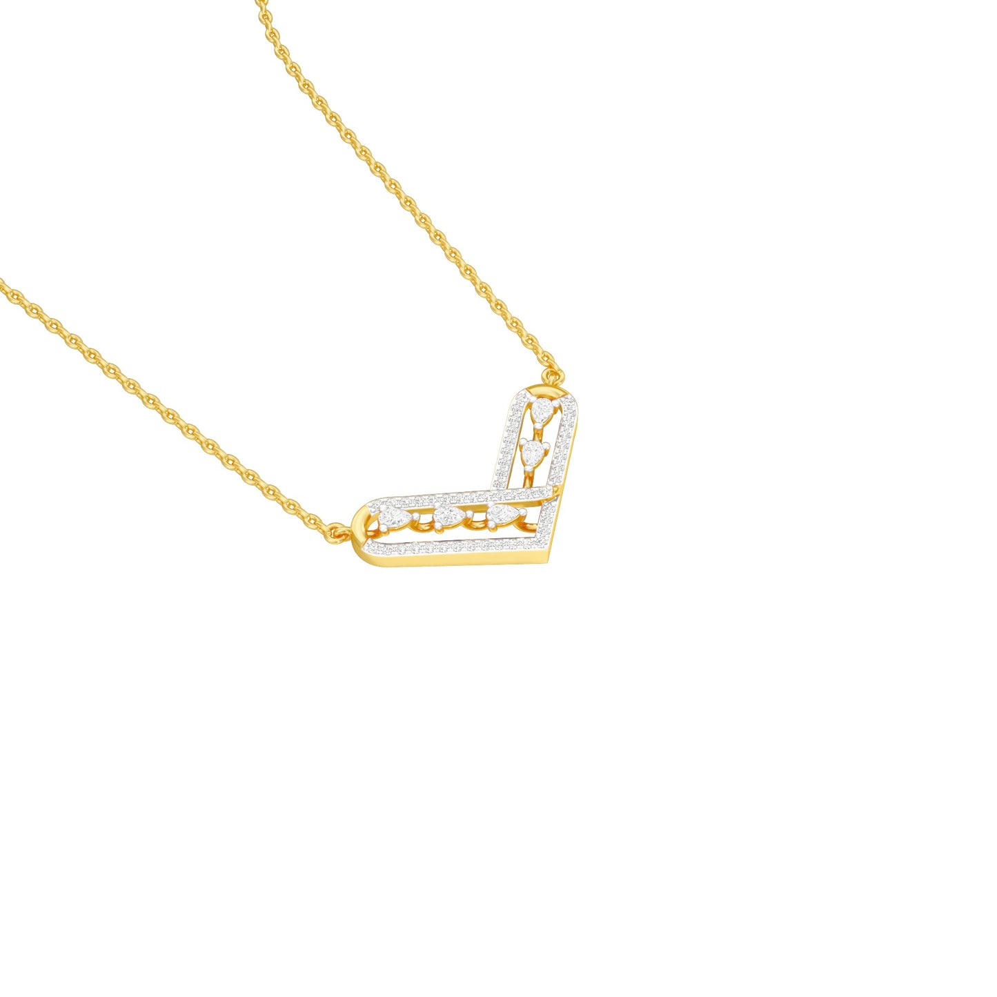 NJ-CNL0281 18 KT / Yellow Gold