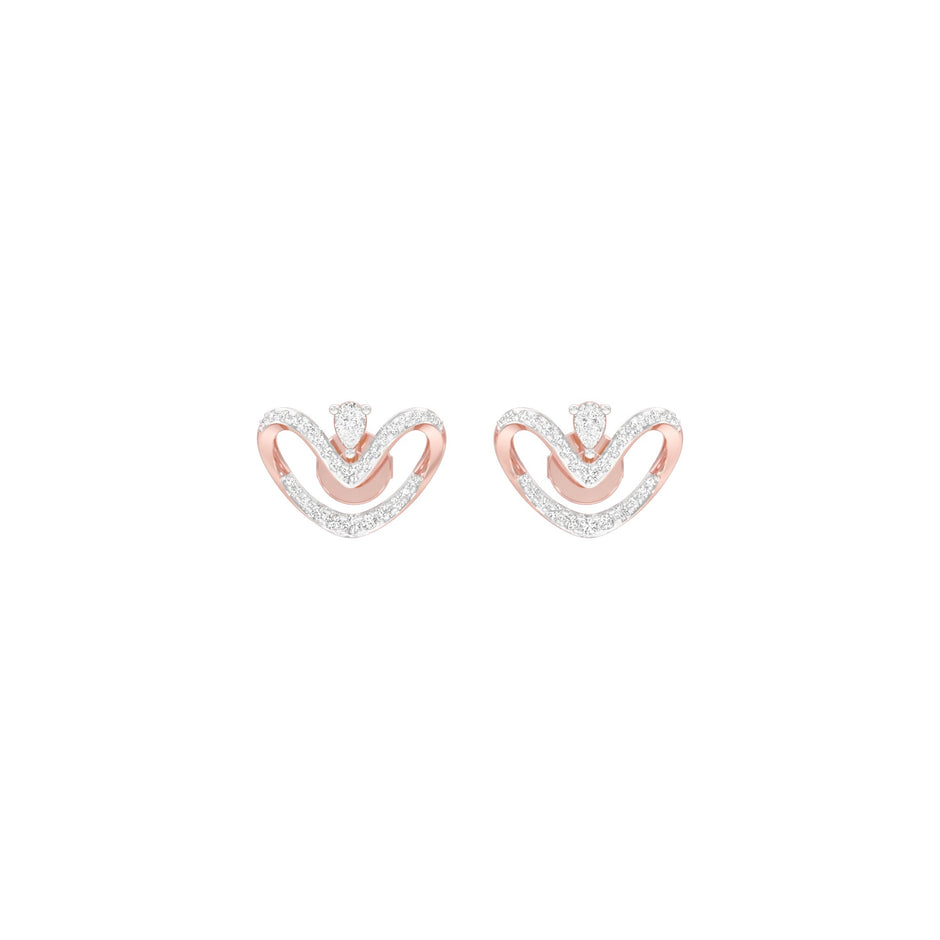 NJ-CNT0032 18 KT / Rose Gold