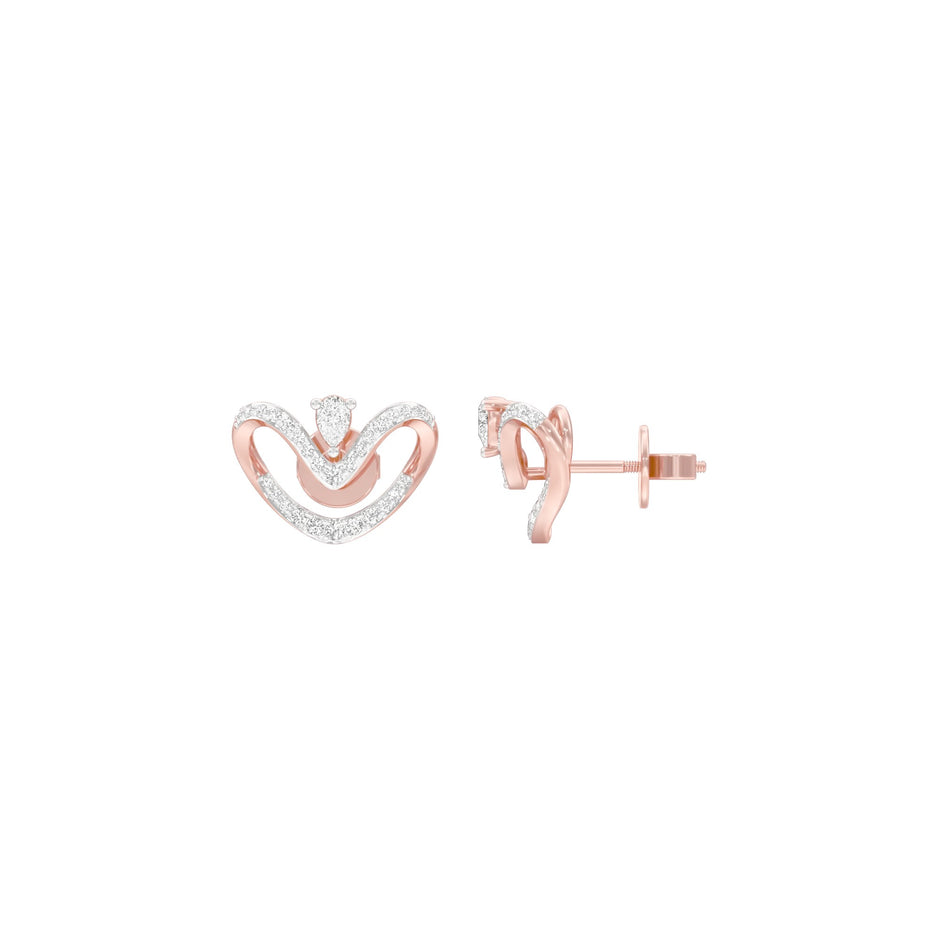 NJ-CNT0032 18 KT / Rose Gold
