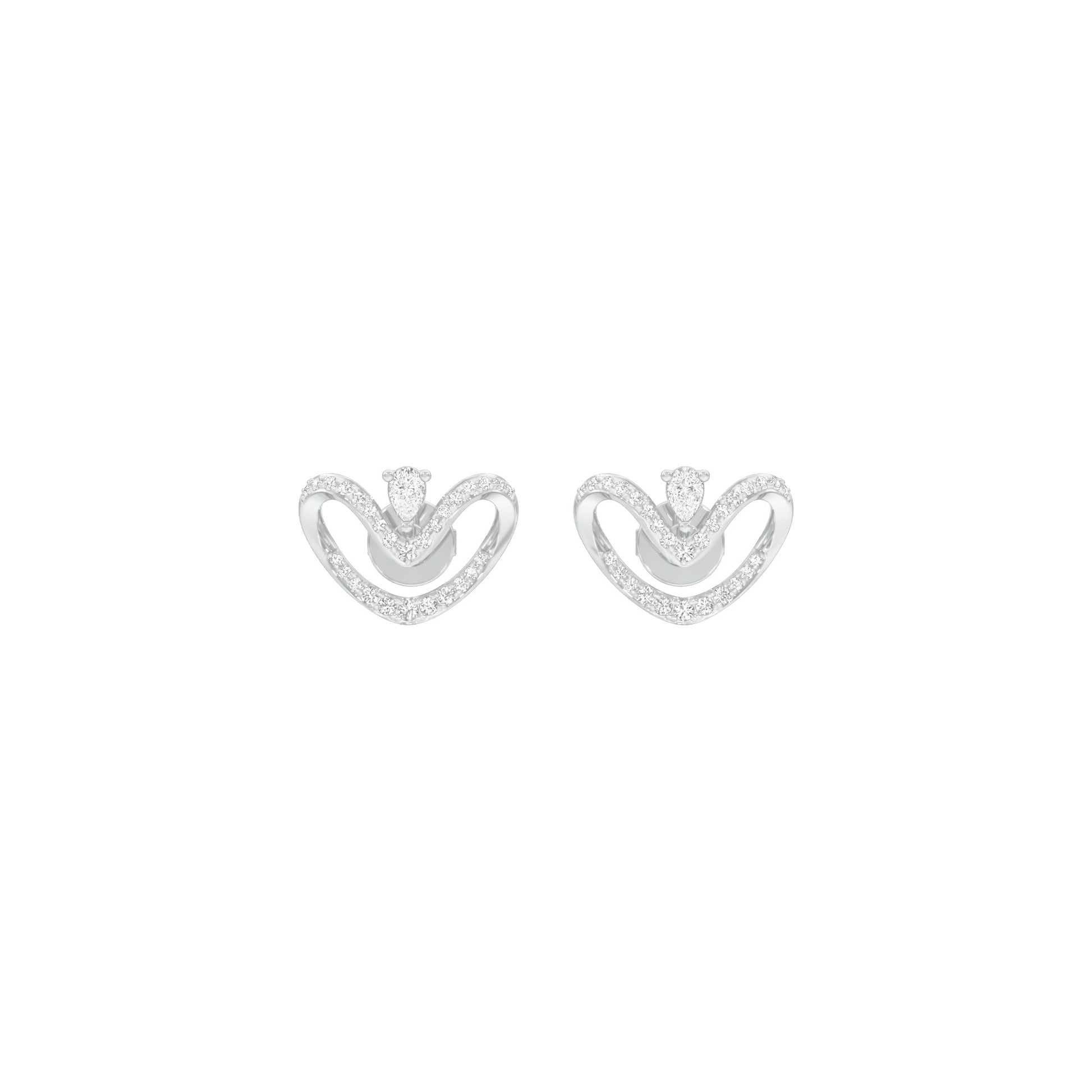 NJ-CNT0032 18 KT / White Gold