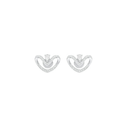 NJ-CNT0032 18 KT / White Gold