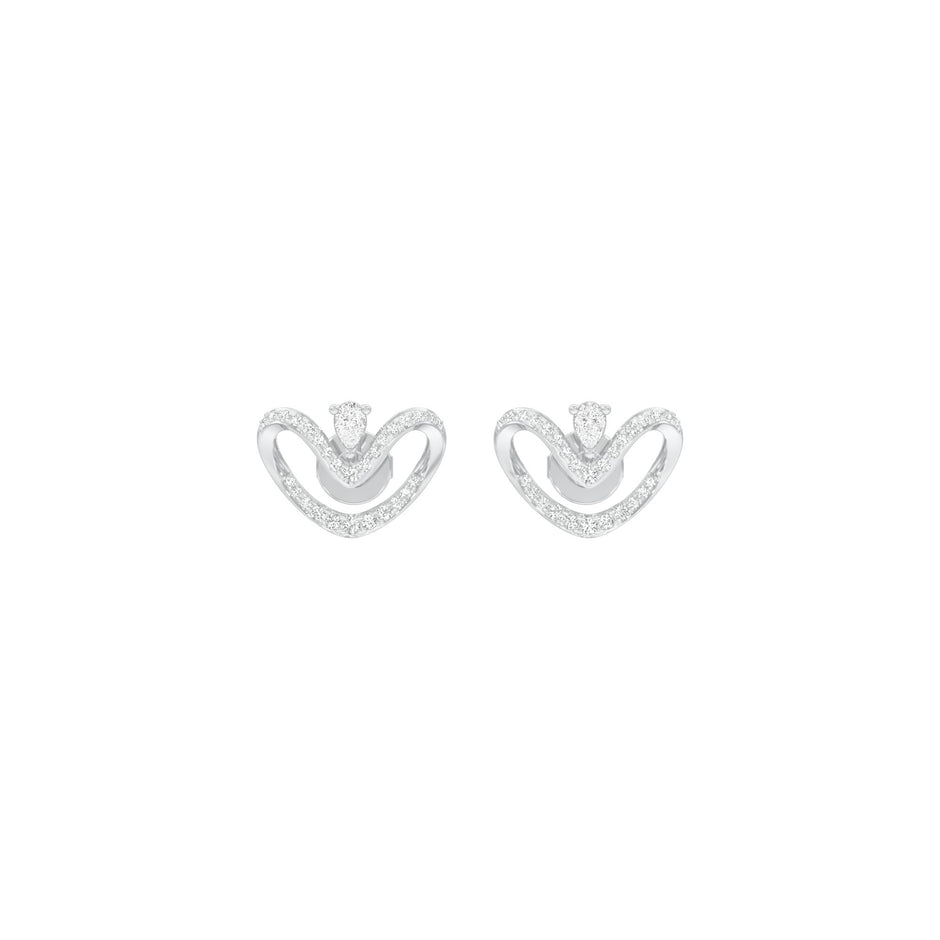 NJ-CNT0032 18 KT / White Gold