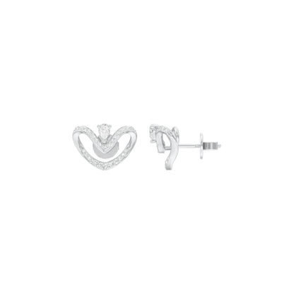 NJ-CNT0032 18 KT / White Gold