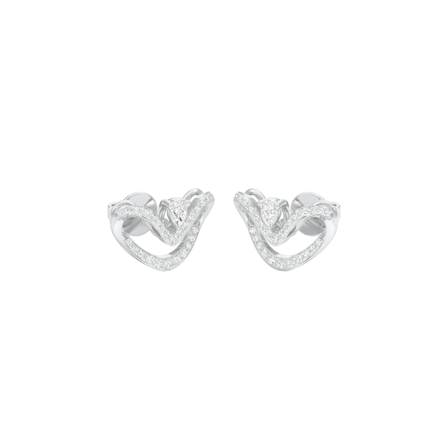 NJ-CNT0032 18 KT / White Gold