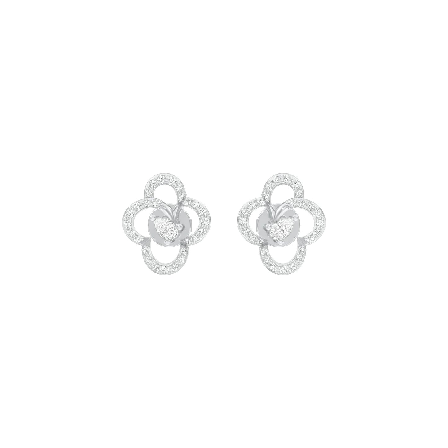 NJ-CNT0039 18 KT / White Gold