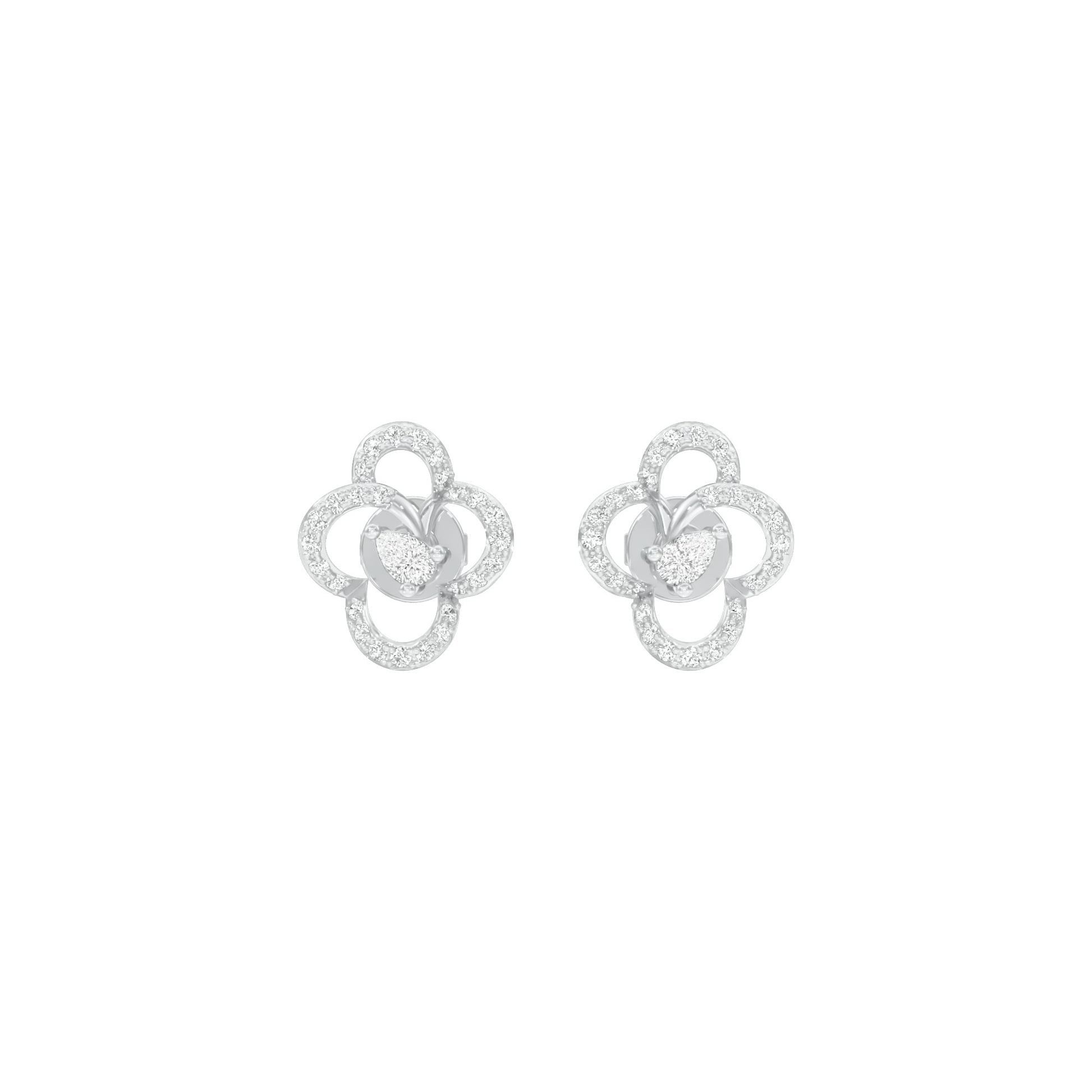 NJ-CNT0039 18 KT / White Gold