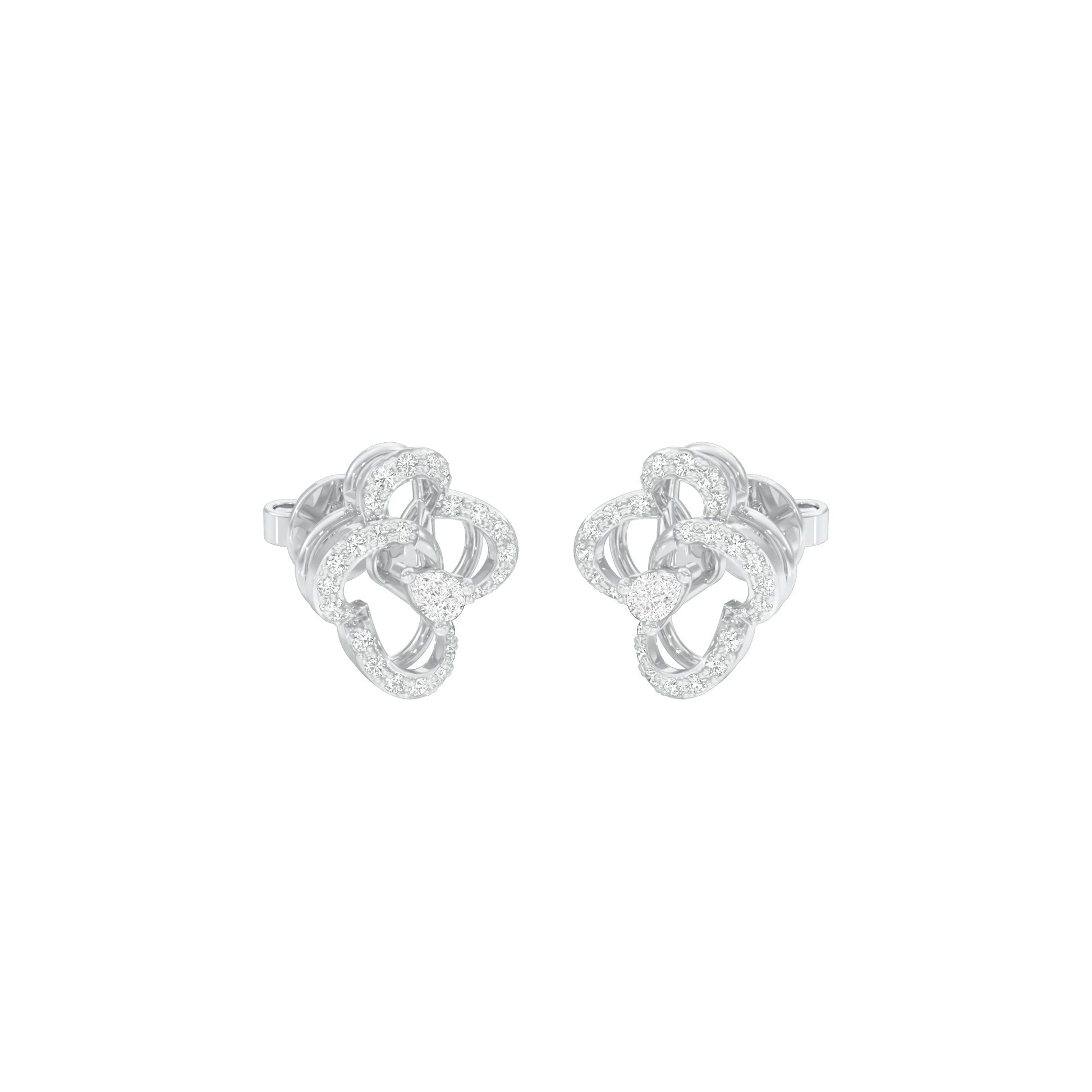 NJ-CNT0039 18 KT / White Gold
