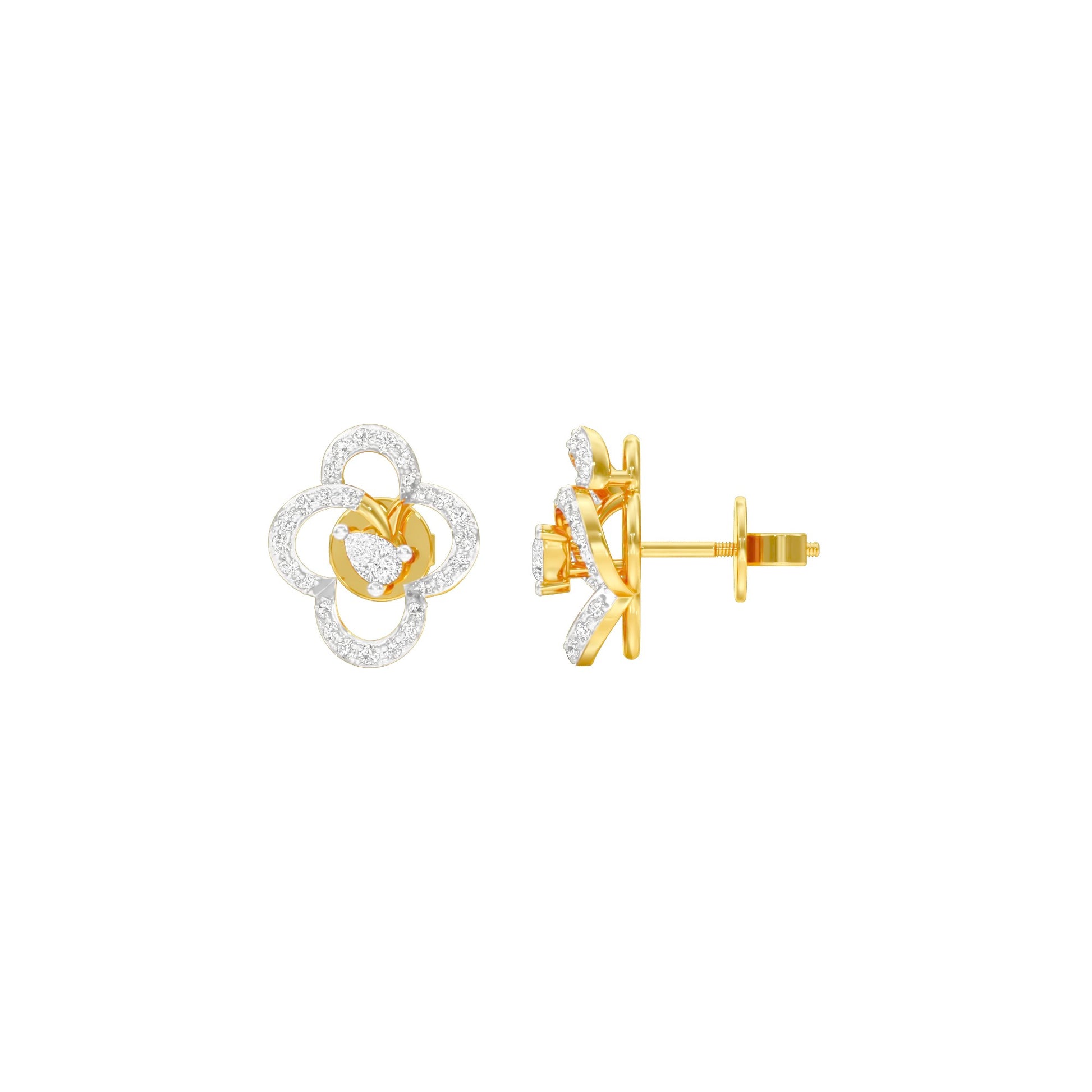 NJ-CNT0039 18 KT / Yellow Gold